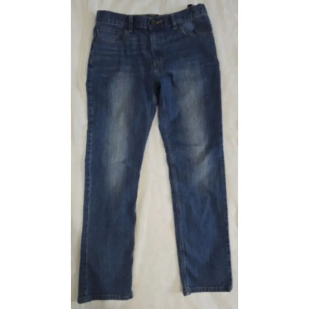 Boys Urban Pipeline Jeans 18 Reg Slim Ultimate Flex Adjustable Waist Blue Denim